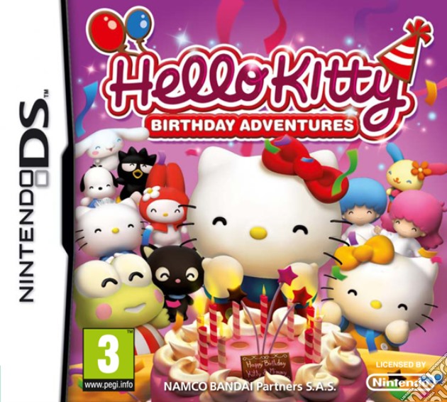 Hello Kitty Avventura di Compleanno videogame di NDS
