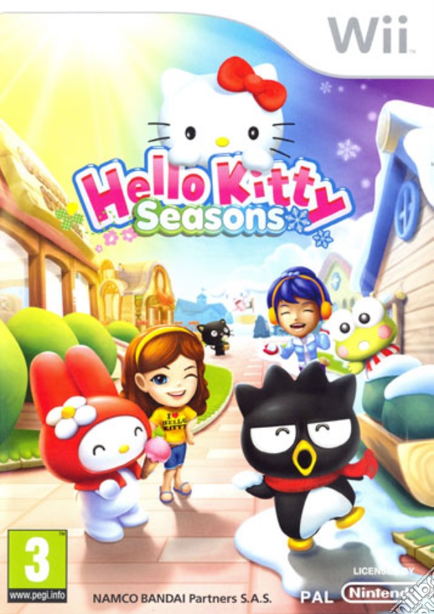 Hello Kitty Seasons videogame di WII