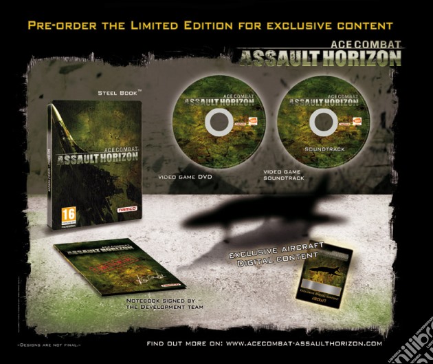 Ace Combat Assault Horizon Limited Ed videogame di X360