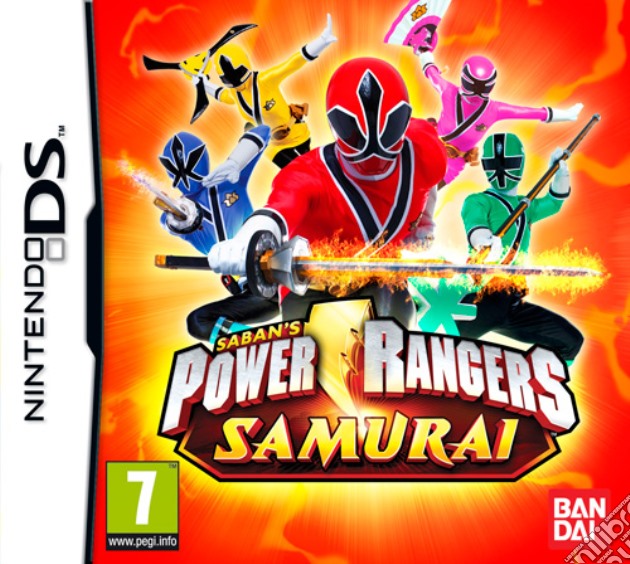 Power Rangers Samurai videogame di NDS