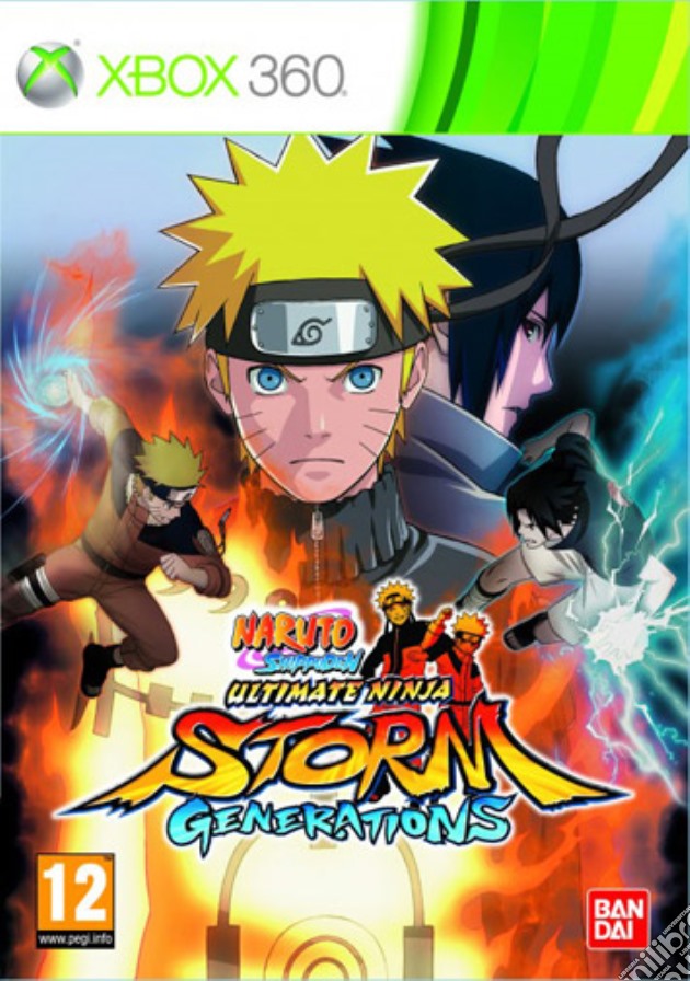 Naruto S.Ult.Ninja Storm Gen. videogame di X360