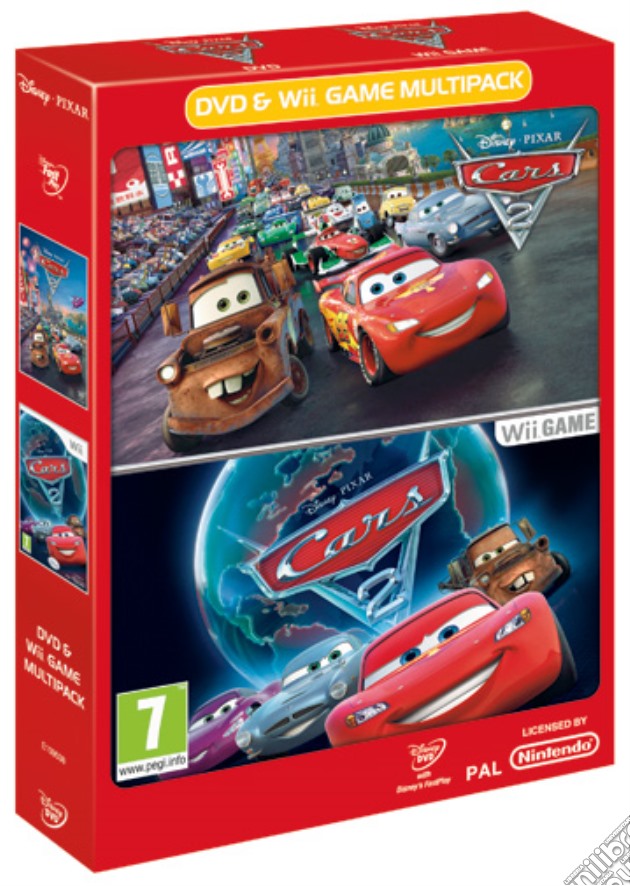 Cars 2 + DVD videogame di WII