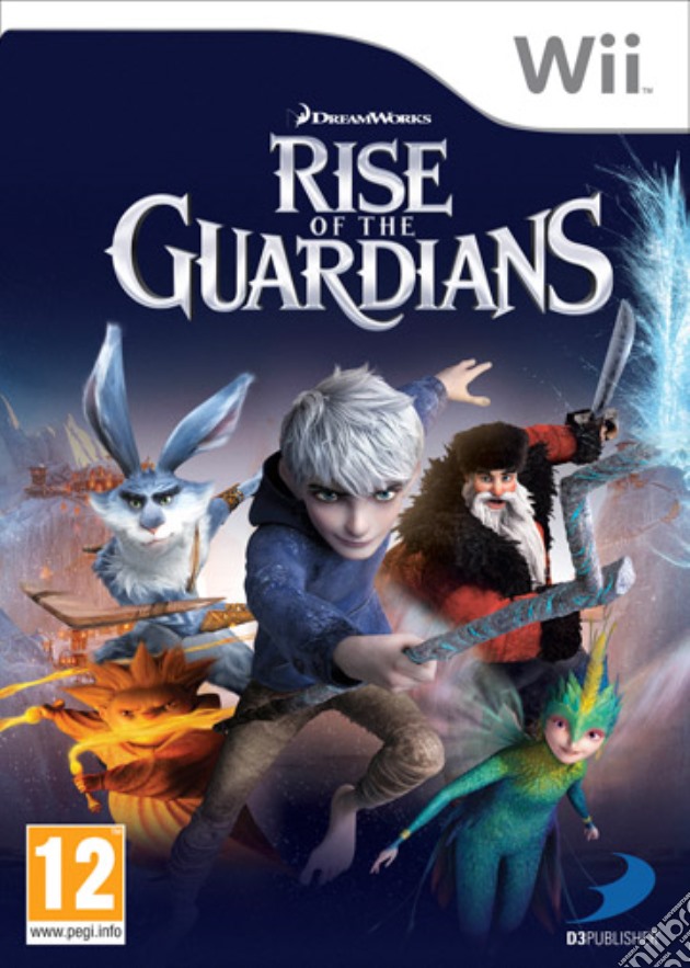 Rise of the Guardians videogame di WII