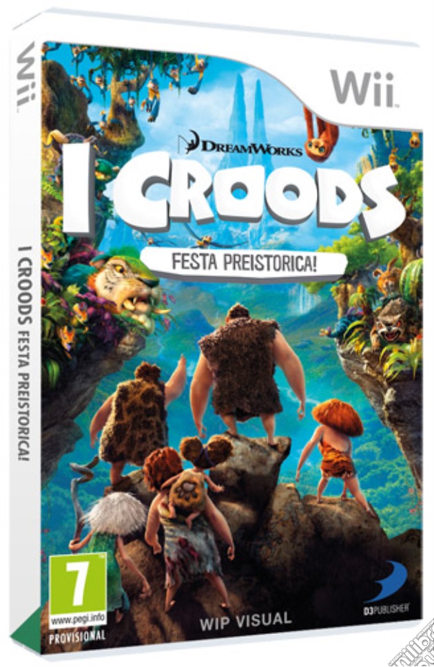I Croods: Festa Preistorica videogame di WII