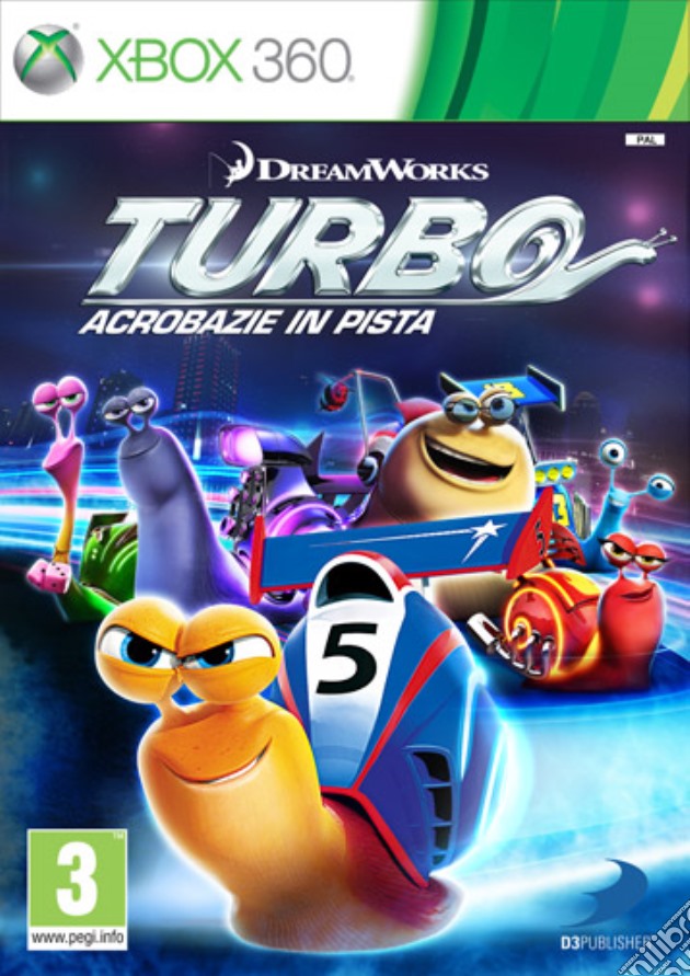 Turbo: Acrobazie in pista videogame di X360