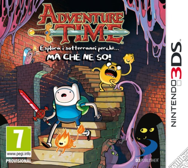 Adventure Time Esplora i sotteranei... videogame di 3DS
