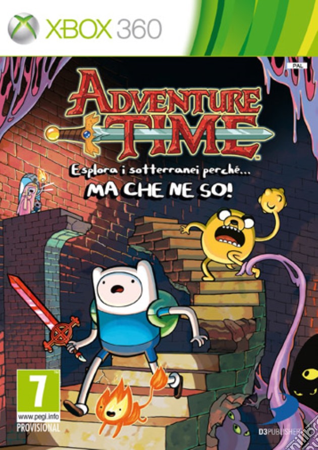 Adventure Time Esplora i sotteranei... videogame di X360