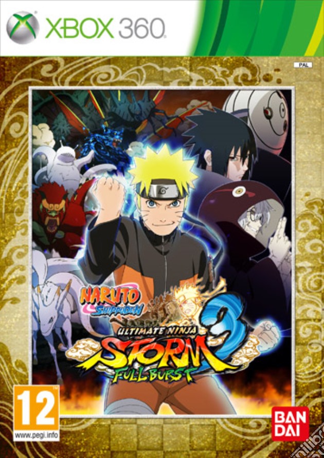 Naruto S. Ult Ninja Storm 3 Full Burst videogame di X360