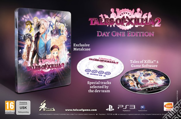 Tales of Xillia 2 Day One Ed. videogame di PS3