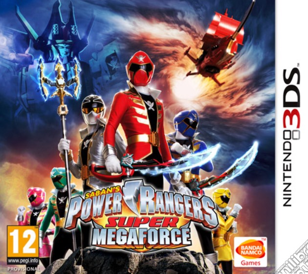 Power Rangers Super Mega Force videogame di 3DS