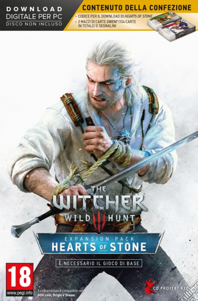 The Witcher 3 Hearts of Stone videogame di PC