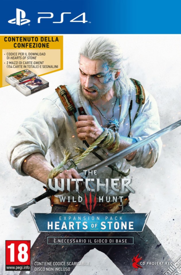 The Witcher 3 Hearts of Stone videogame di PS4
