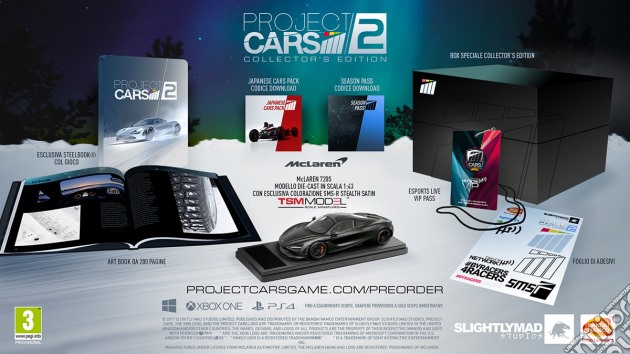 Project CARS 2 Collector Edition videogame di PS4