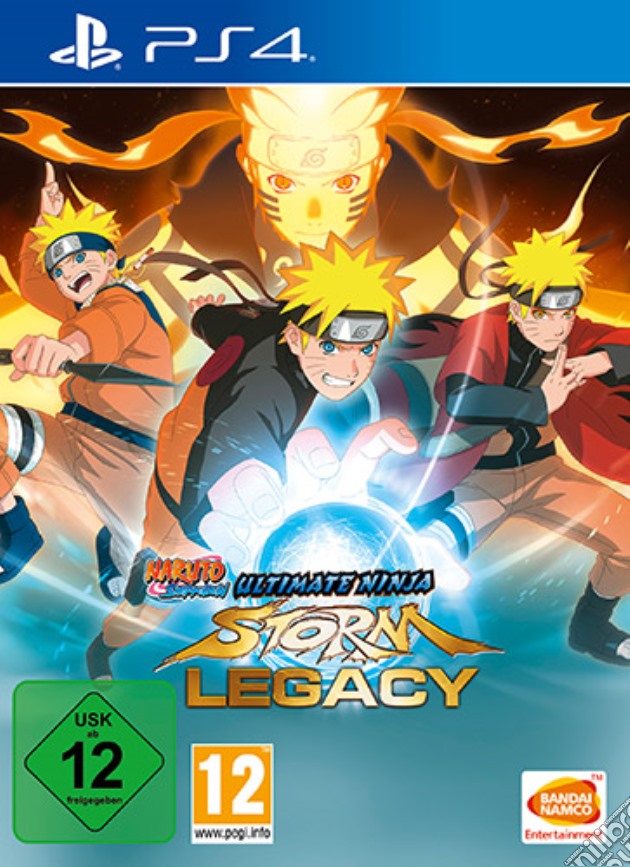 Naruto Shippuden Ult Ninja Storm Legacy videogame di PS4
