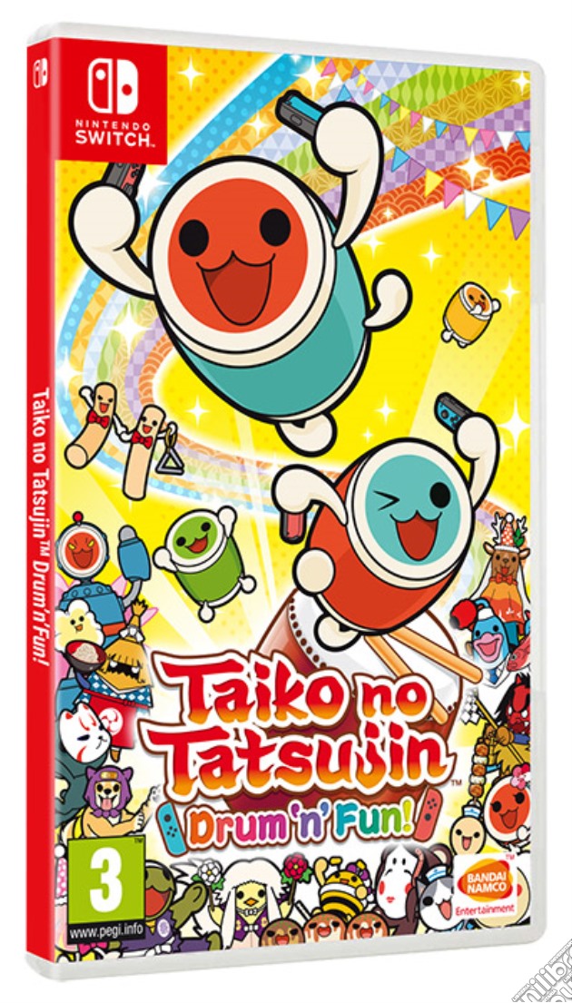 Taiko No Tatsujin: Drum'n'Fun! videogame di SWITCH
