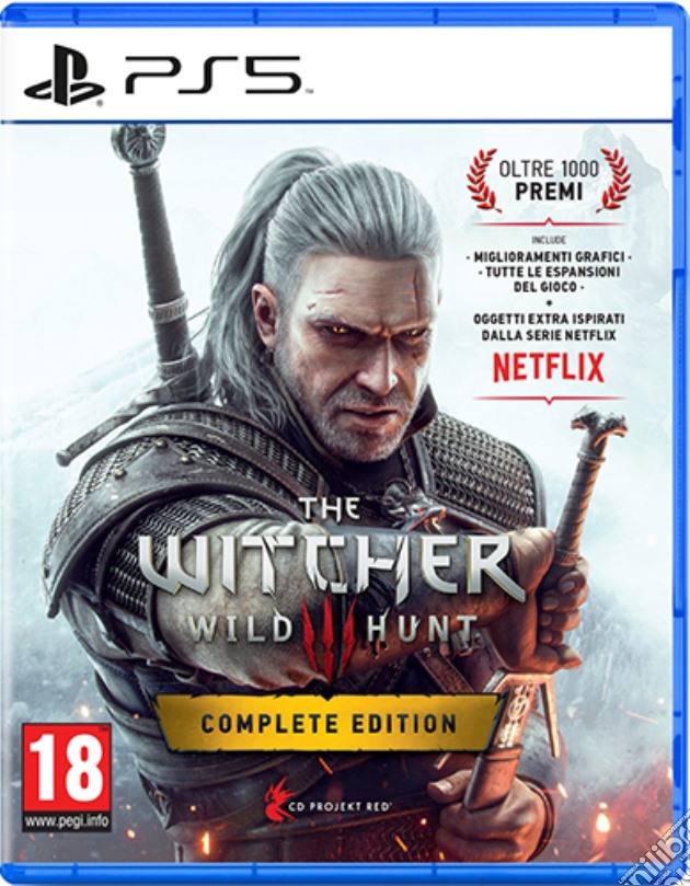 The Witcher 3 Wild Hunt Complete Edition videogame di PS5