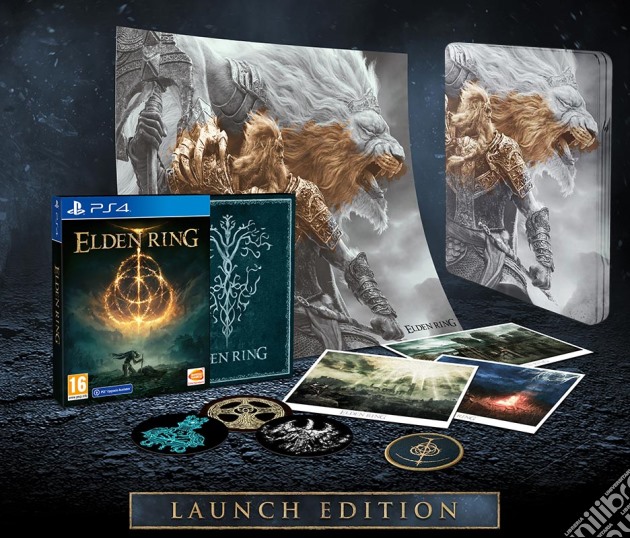 Elden Ring Launch Edition + Steelbook videogame di PS4