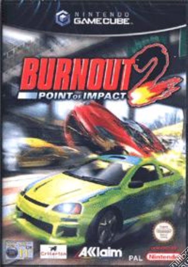 Burnout 2 Point Of Impact videogame di G.CUBE