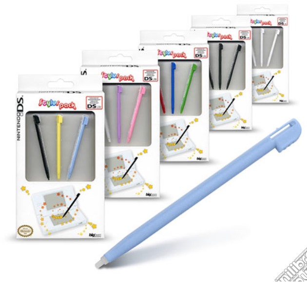 BB Stylus Colorati Pack 6 pezzi videogame di NDS