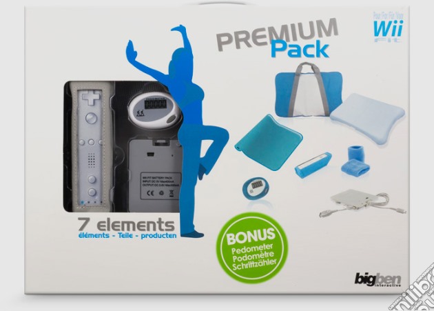 BB Wii Fit Premium pack-7 accessori videogame di ACOG