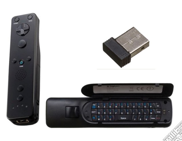 BB Controller con tastiera azerty Wii videogame di ACC