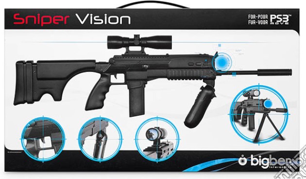 BB Move Sniper Gun Black PS3 videogame di ACC