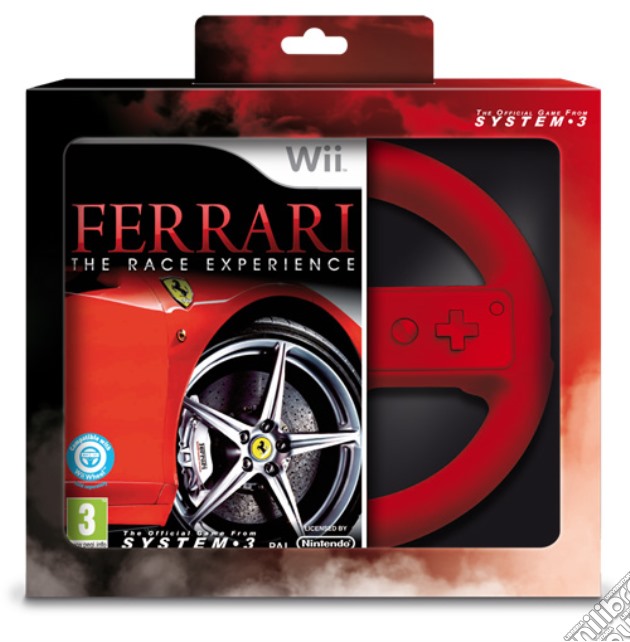 Ferrari Race Experience + wheel videogame di WII