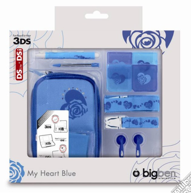 Pack Blue Bigben videogame di 3DS