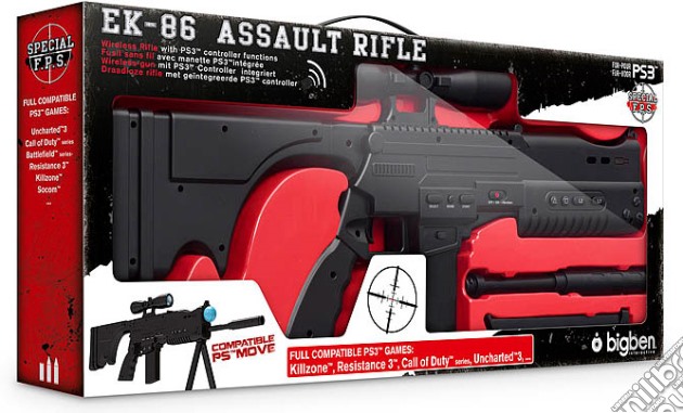 BB Fucile Sniper ctrl PS3 integrato videogame di PS3