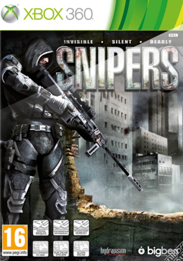 Snipers-Stand Alone-Scandinavian vers.4L videogame di X360
