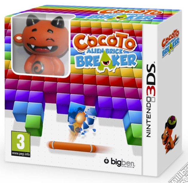 Cocoto Alien Brick Breaker videogame di 3DS