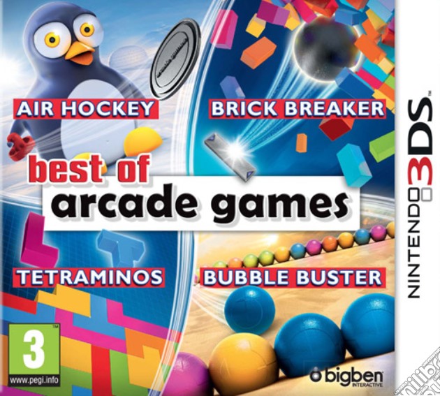 Best of Arcade videogame di 3DS