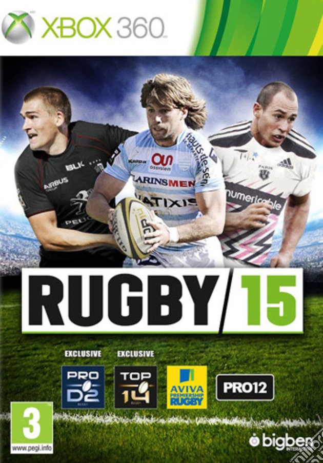 Rugby 2015 videogame di X360