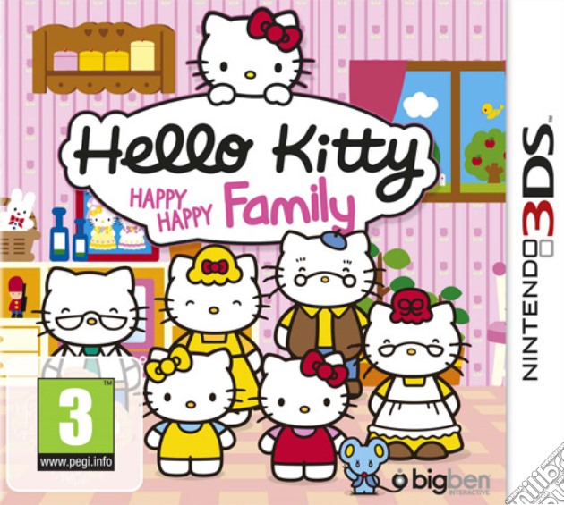 Hello Kitty Happy Happy Family videogame di 3DS