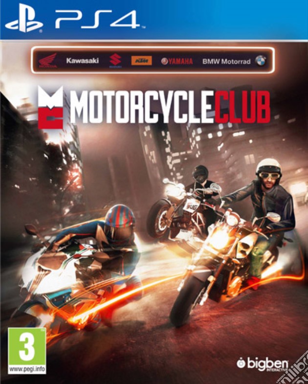 Motor Cycle Club videogame di PS4