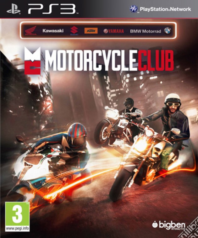Motor Cycle Club videogame di PS3