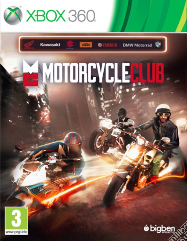 Motor Cycle Club videogame di X360