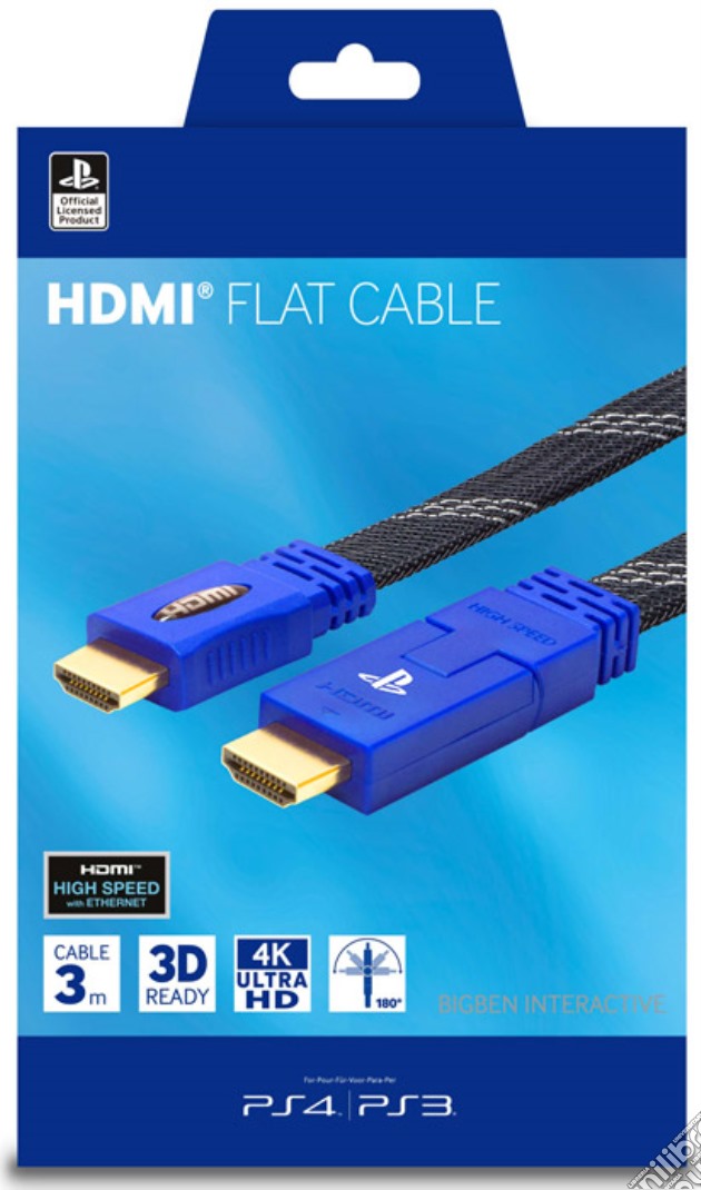 BB Cavo HDMI piatto PS4 videogame di ACC