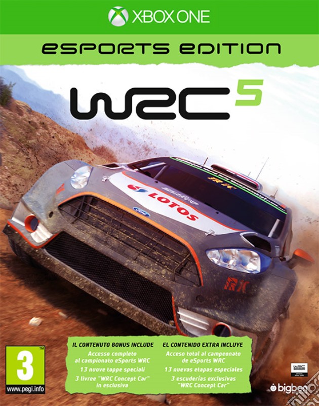 World Rally Championship 5 Esport videogame di XONE