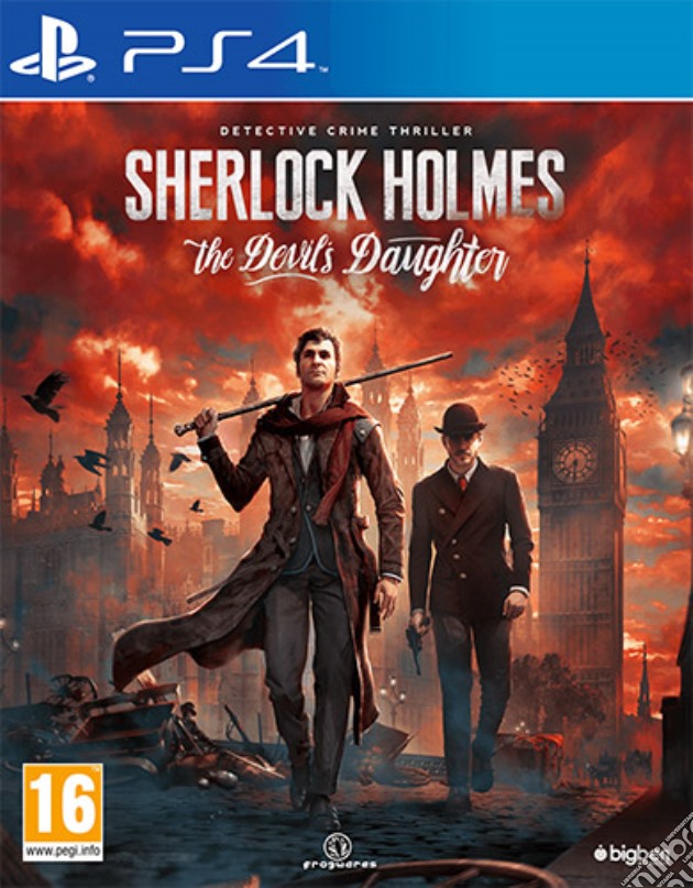 Sherlock Holmes The Devil's Daughter videogame di PS4