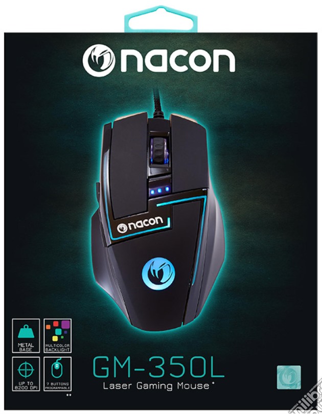 NACON Gaming Mouse Laser GM-350L PC videogame di ACC