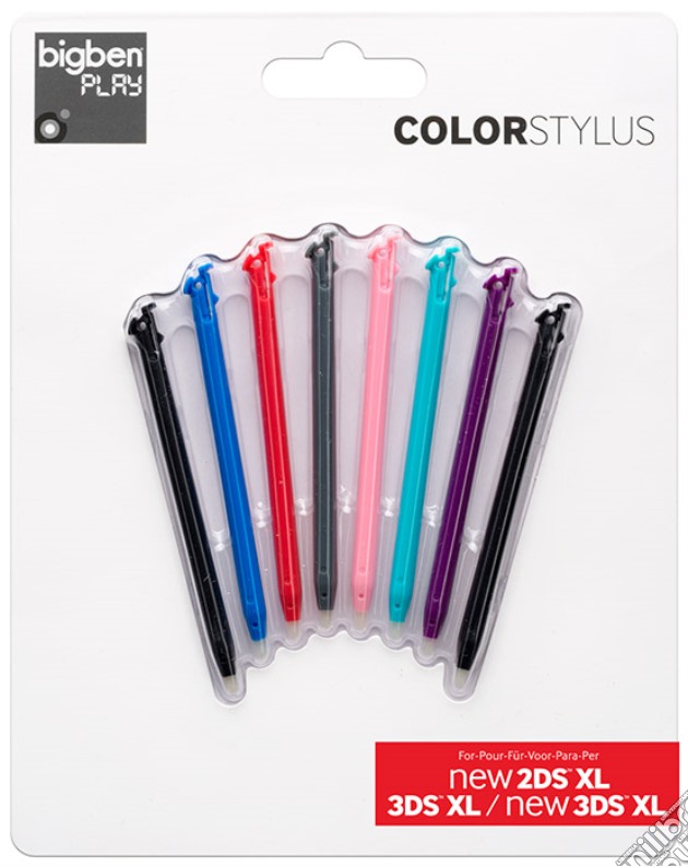 BB Stylus colorati Pack 8 pz New 2DSXL videogame di ACC