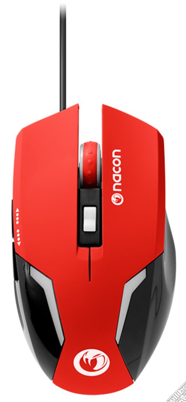 NACON Mouse Ottico 105 Rosso PC videogame di ACC