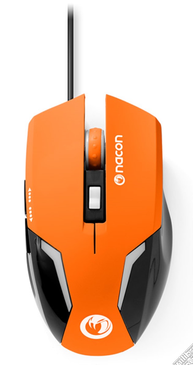 NACON Mouse Ottico 105 Arancione PC videogame di ACC