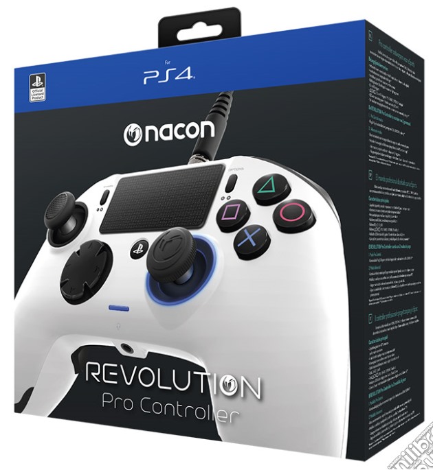 NACON Ctrl Revolution Bianco PS4 videogame di ACC