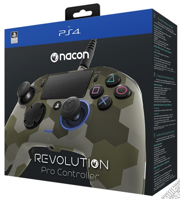 NACON Ctrl Revolution Camogreen PS4 videogame di ACC