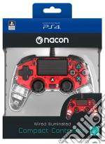 NACON PS4 Controller Wired Light Red game acc