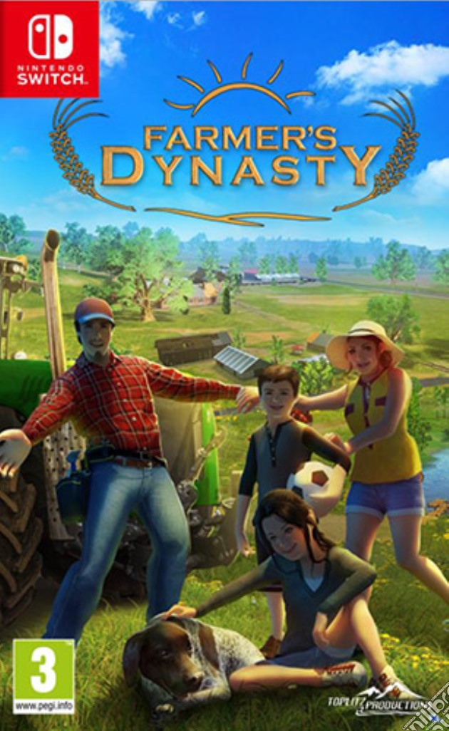 Farmer's Dynasty videogame di SWITCH