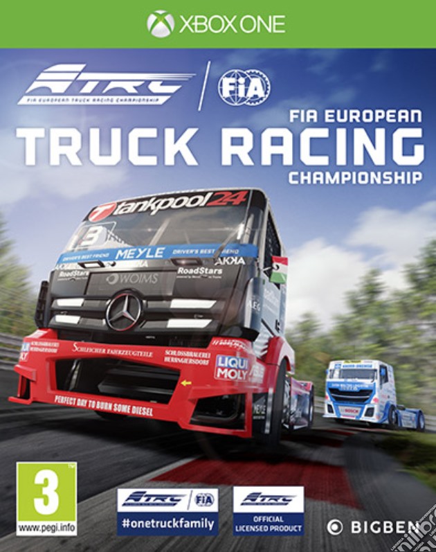 FIA European Truck Racing videogame di XONE
