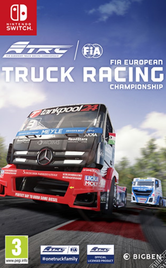 FIA European Truck Racing videogame di SWITCH